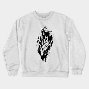 Negative Calligraphy Crewneck Sweatshirt